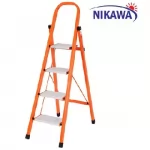 Thang ghế nhôm khung thép 4 bậc Nikawa NKS04