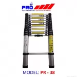 Thang nhôm rút gọn đơn Pro Pr-38