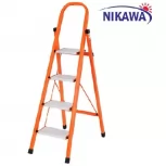 Thang ghế nhôm khung thép 4 bậc Nikawa NKS04