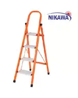 Thang ghế nhôm khung thép 4 bậc Nikawa NKS04