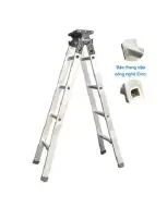 Thang nhôm chữ A 4 bậc cao 1.5M
