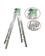 Thang nhôm chữ A 6 bậc cao 2,5M
