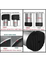 Thang nhôm rút gọn đơn Pro PR-52