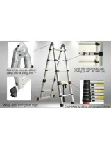 Thang nhôm rút gọn đôi Ameca AMI-380