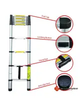 Thang nhôm rút gọn đơn Ameca AMC-480