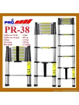 Thang nhôm rút gọn đơn Pro Pr-38