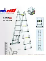 Thang nhôm rút gọn đôi Pro PR-38AI
