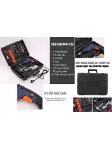 Bộ dụng cụ đa năng có khoan Nikawa NK-ID122
