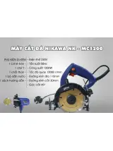 Máy cắt đá Nikawa NK-MC1200
