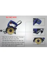 Máy cắt gạch, đá đa năng Nikawa NK-MC1400