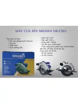 Máy cưa đĩa Nikawa NK-CS03
