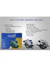 Máy cưa đĩa Nikawa NK-CS04