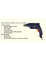 Máy khoan cầm tay Nikawa NK-ED04