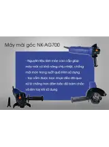 Máy mài góc Nikawa NK-AG700