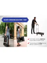 Xe đẩy hàng 4 bánh Nikawa FWS-100F