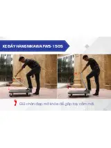 Xe đẩy hàng 4 bánh Nikawa FWS-150S