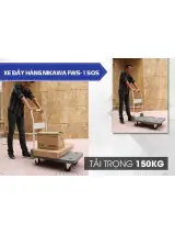 Xe đẩy hàng 4 bánh Nikawa FWS-150S