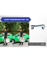 Xe đẩy hàng 4 bánh Nikawa FWS-180