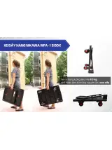 Xe đẩy hàng 4 bánh Nikawa WFA-150DX