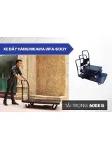 Xe đẩy hàng 4 bánh Nikawa WFA-600Y
