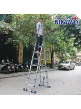 Thang nhôm rút gọn đôi Nikawa NK-38AI-Pri