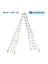 Thang nhôm rút chữ A Hàn Quốc Joongang JALS-53