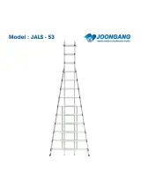 Thang nhôm rút chữ A Hàn Quốc Joongang JALS-53