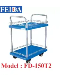 Xe đẩy hàng 2 tầng Feida FD - 150 T2