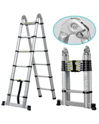 Thang nhôm rút gọn đôi Ameca AMI-380