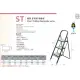 Thang ghế nhôm bản to 3 bậc PAL ST-3