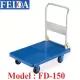 Xe đẩy hàng 4 bánh Feida FD-150