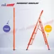 Thang ghế nhôm khung thép 4 bậc Pro PRS-04