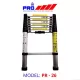 Thang nhôm rút gọn đơn Pro PR-26