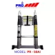Thang nhôm rút gọn đôi Pro PR-50 AI