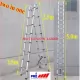 Thang nhôm rút gọn đôi Pro PR-50 AI