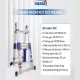 Thang nhôm rút gọn đôi Nikawa NK-44AI-Pri