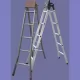 Thang nhôm chữ A 7 bậc cao 3M