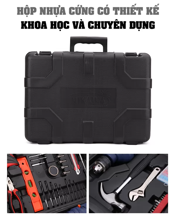 Bộ dụng cụ đa năng c&oacute; khoan Nikawa NK-ID1224