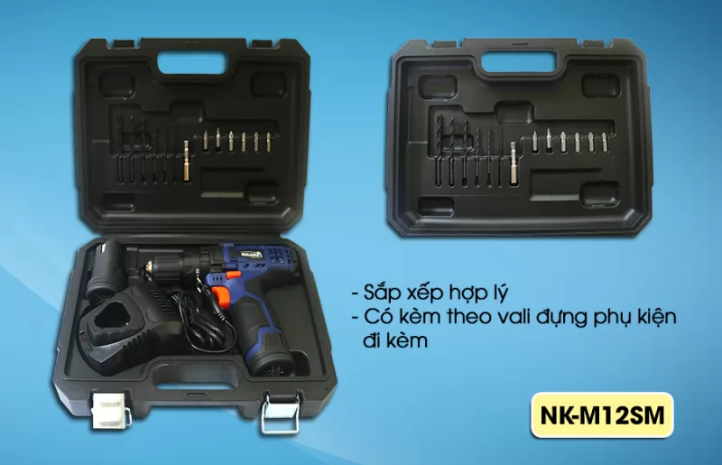 M&aacute;y khoan kh&ocirc;ng d&acirc;y Nikawa NK-M12SM4