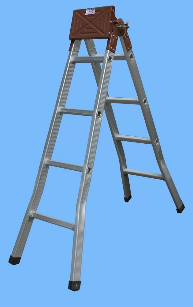 Thang nhôm chữ A 4 bậc cao 1.5M1