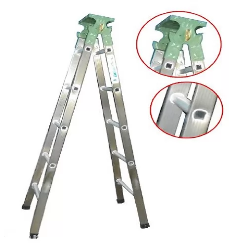 Thang nhôm chữ A 6 bậc cao 2,5M1