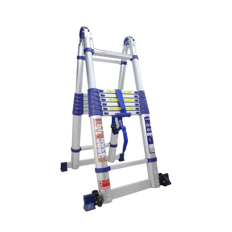 Thang nh&ocirc;m r&uacute;t gọn đ&ocirc;i Nikawa NK-50AI-Pri