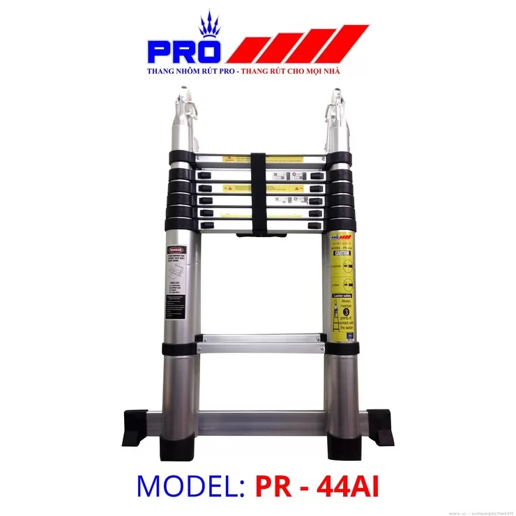 Thang nh&ocirc;m r&uacute;t gọn đ&ocirc;i Pro PR-44 AI1