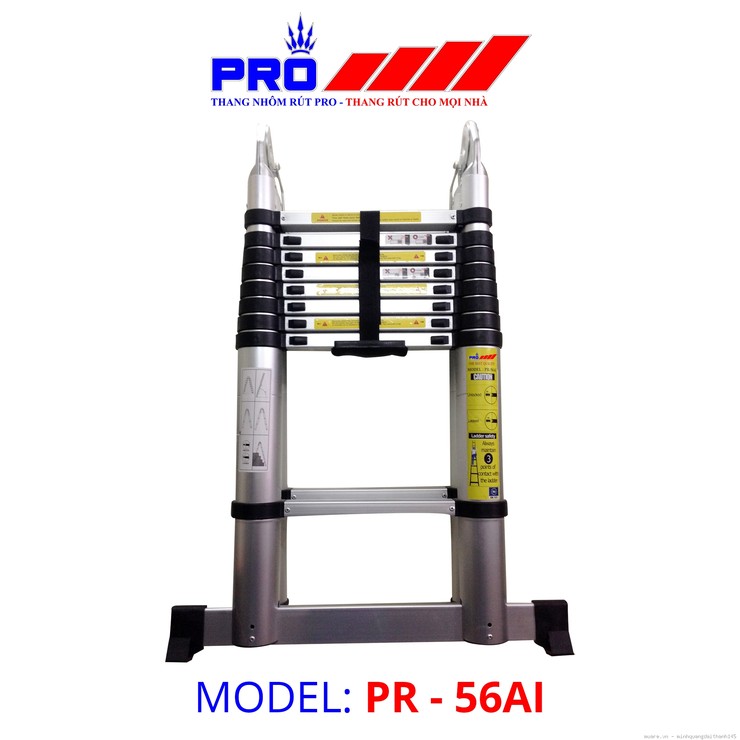 Thang nhôm rút gọn đôi Pro PR-56 AI1