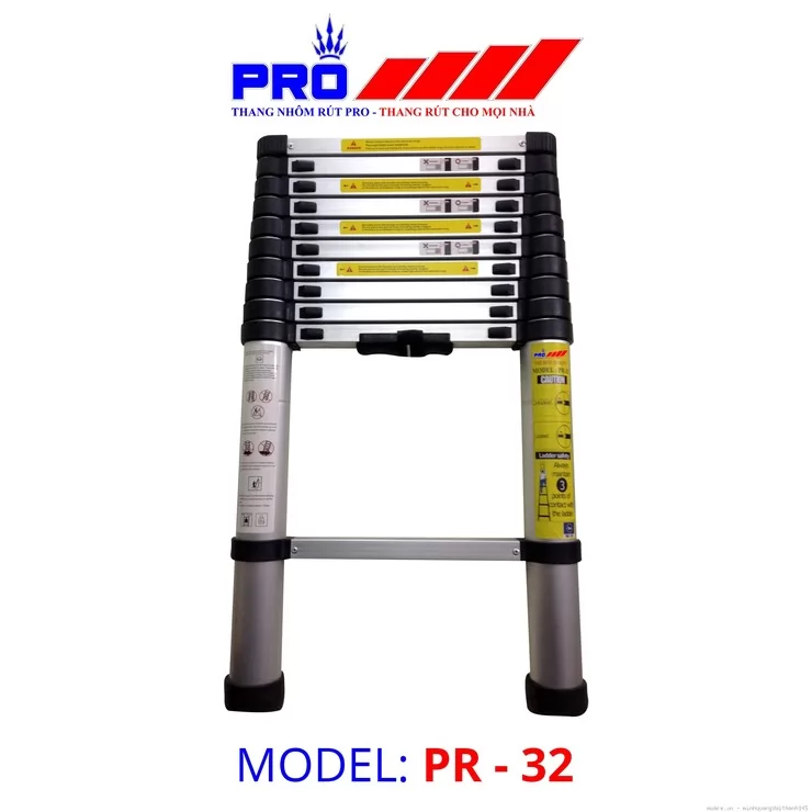 Thang nhôm rút gọn đơn Pro PR321
