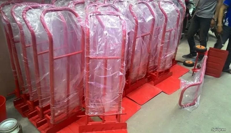 Xe đẩy h&agrave;ng 2 b&aacute;nh Phong Thạnh X4853