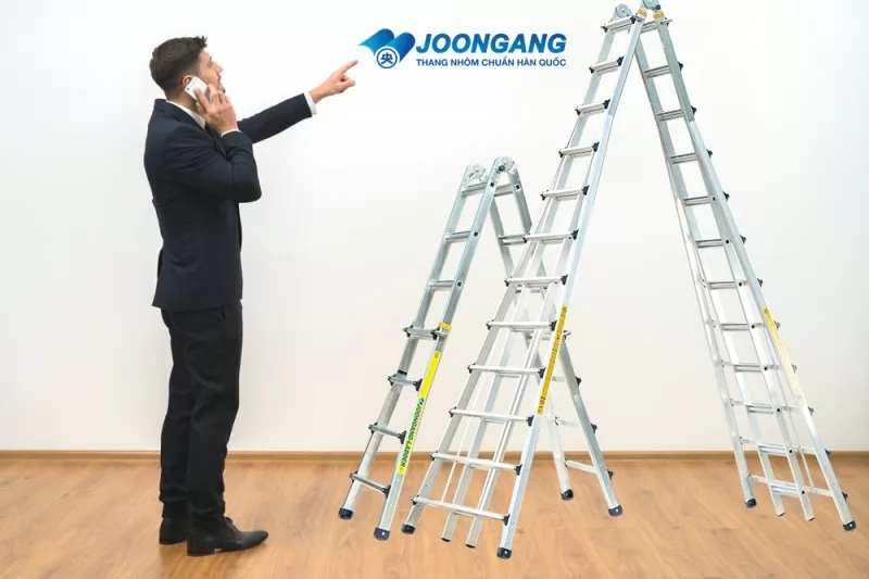 Sự khác biệt của thang nhôm Hàn Quốc với thang nhôm thông thường