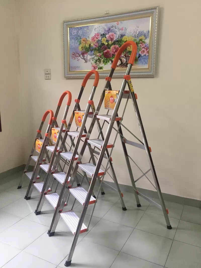 Không còn lo trượt ngã khi leo chèo vì đã có thang ghế bản to