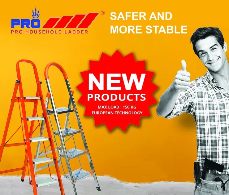 Thang ghế nhôm cao cấp khung Inox Pro nhiều năm chiếm lĩnh thị trường