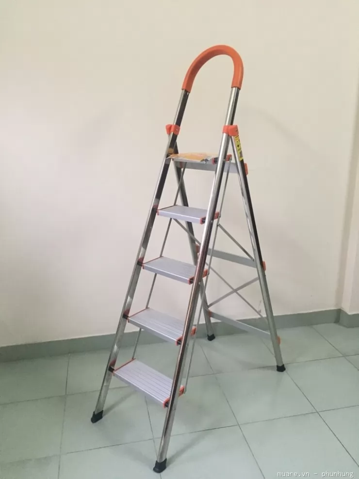 Thang ghế nhôm khung Inox đỉnh cao chất lượng trong dòng thang ghế